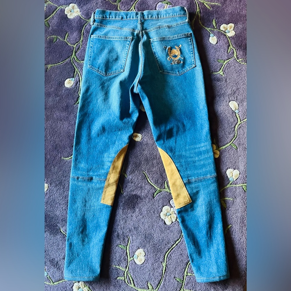 Polo Ralph, Lauren, calf suede Jean
